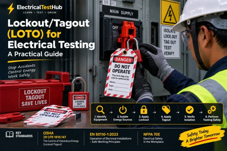 Understanding Lockout/Tagout (LOTO) for Electrical Testing: A Practical Guide Lockout Tagout (LOTO) for Electrical Testing: A Practical Guide